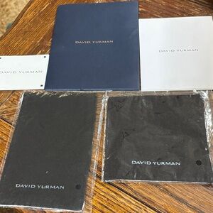 David Yurman Packaging Collection in Navy and Black